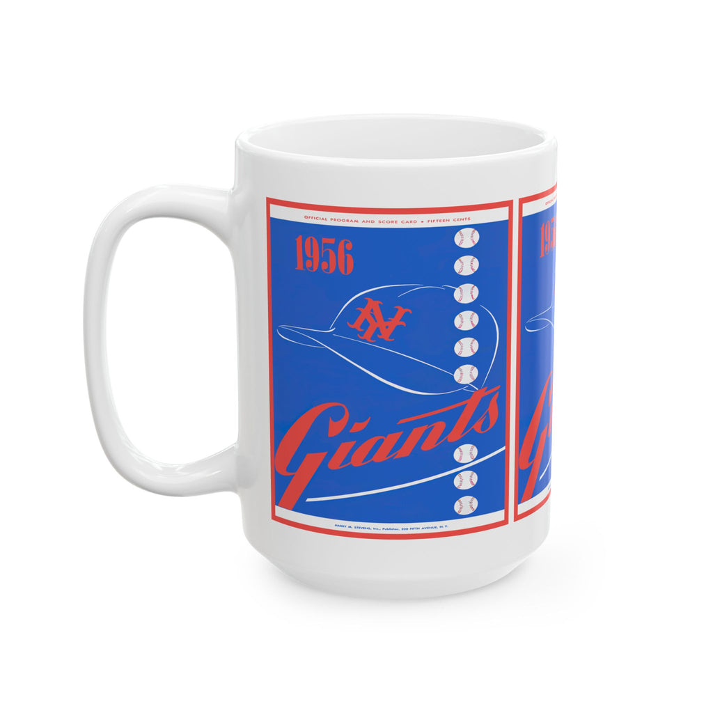 1956 New York Giants Baseball Ceramic Mug (11oz, 15oz)