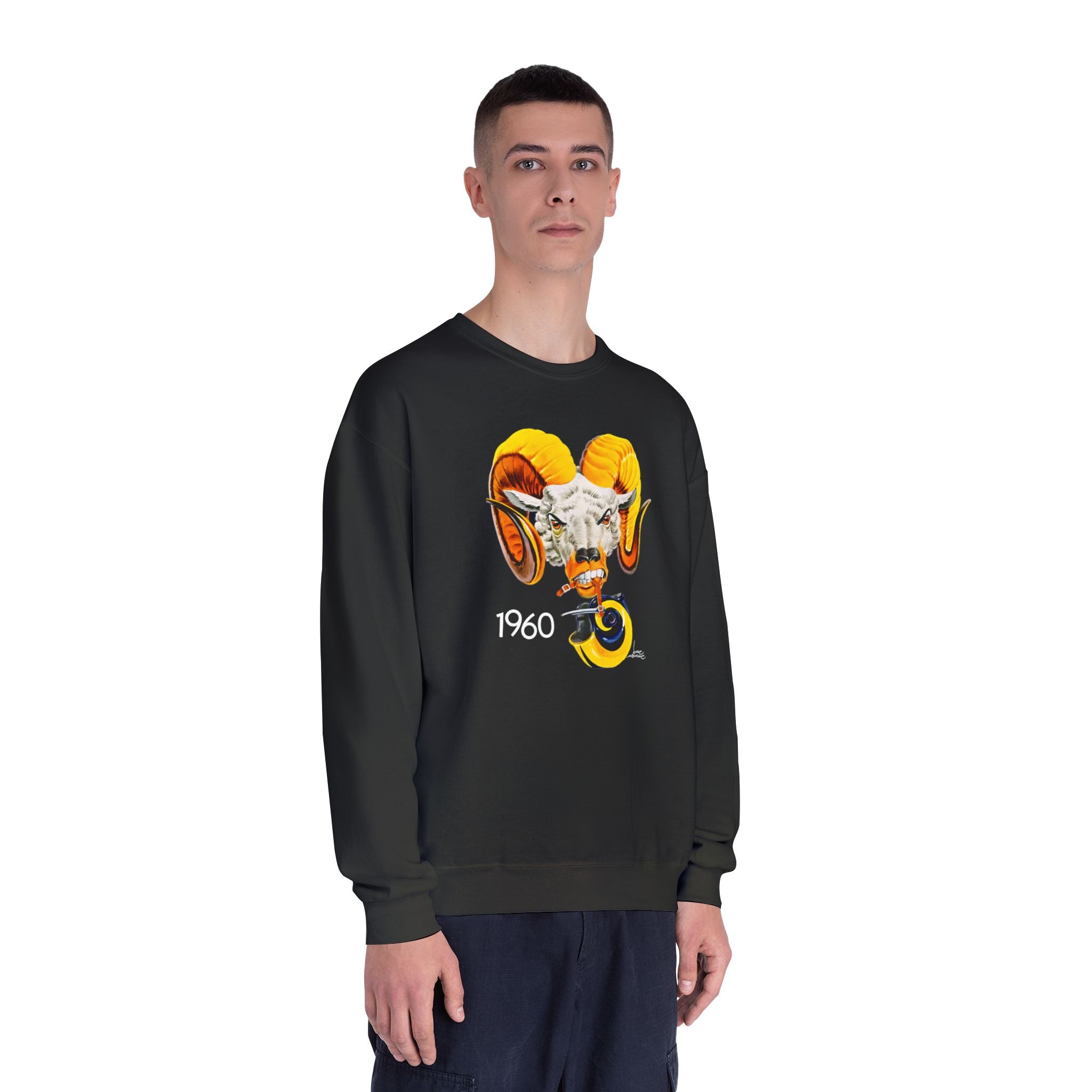 1960 Los Angeles Rams Football - NuBlend® Crewneck Sweatshirt