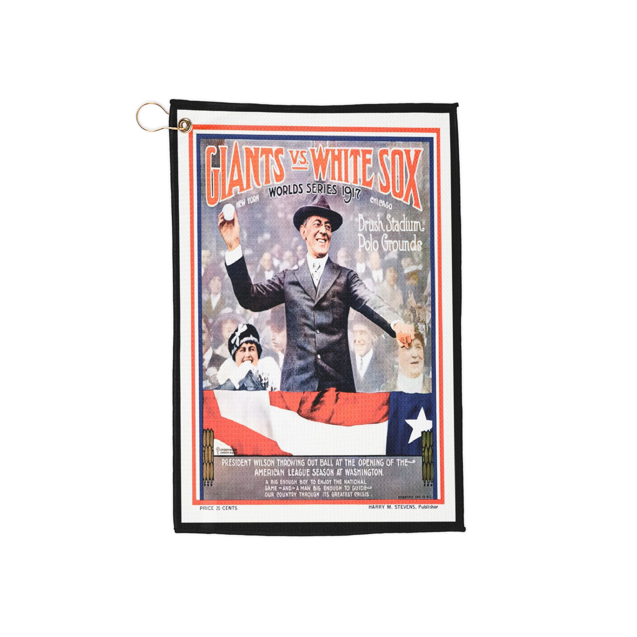 1917 Baseball World Series Giants vs White Sox Towel | Vintage Baseball History