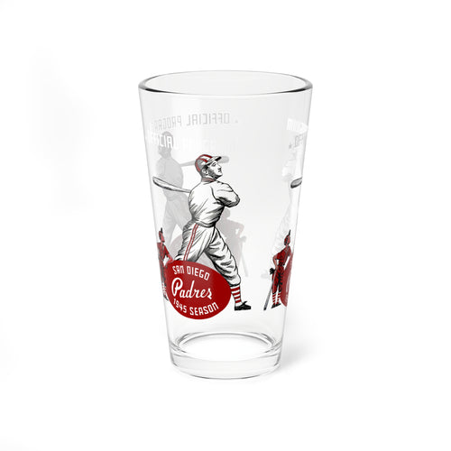 1945 San Diego Padres Baseball Yearbook Cover -  Pint Glass, 16oz
