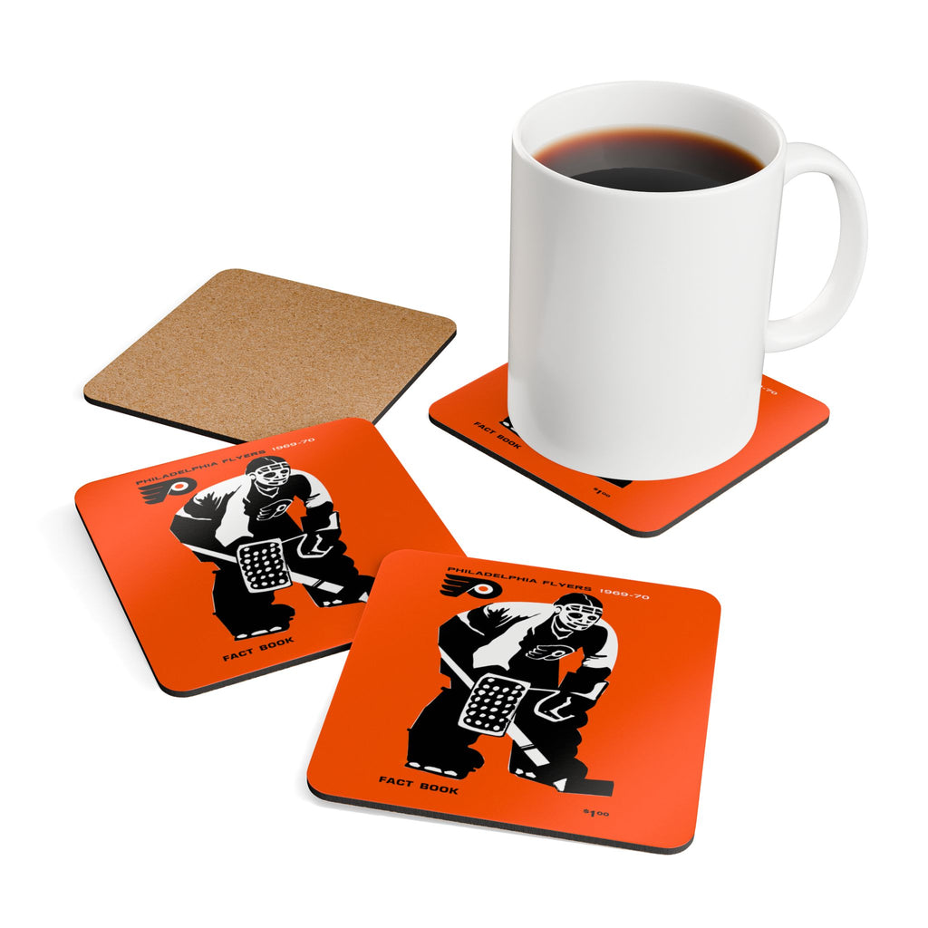Hockey 1969 Flyers Coaster Memorabilia, Sports Coaster, Sports Fan Gift, Hockey Collectibles, Kitchen Decor