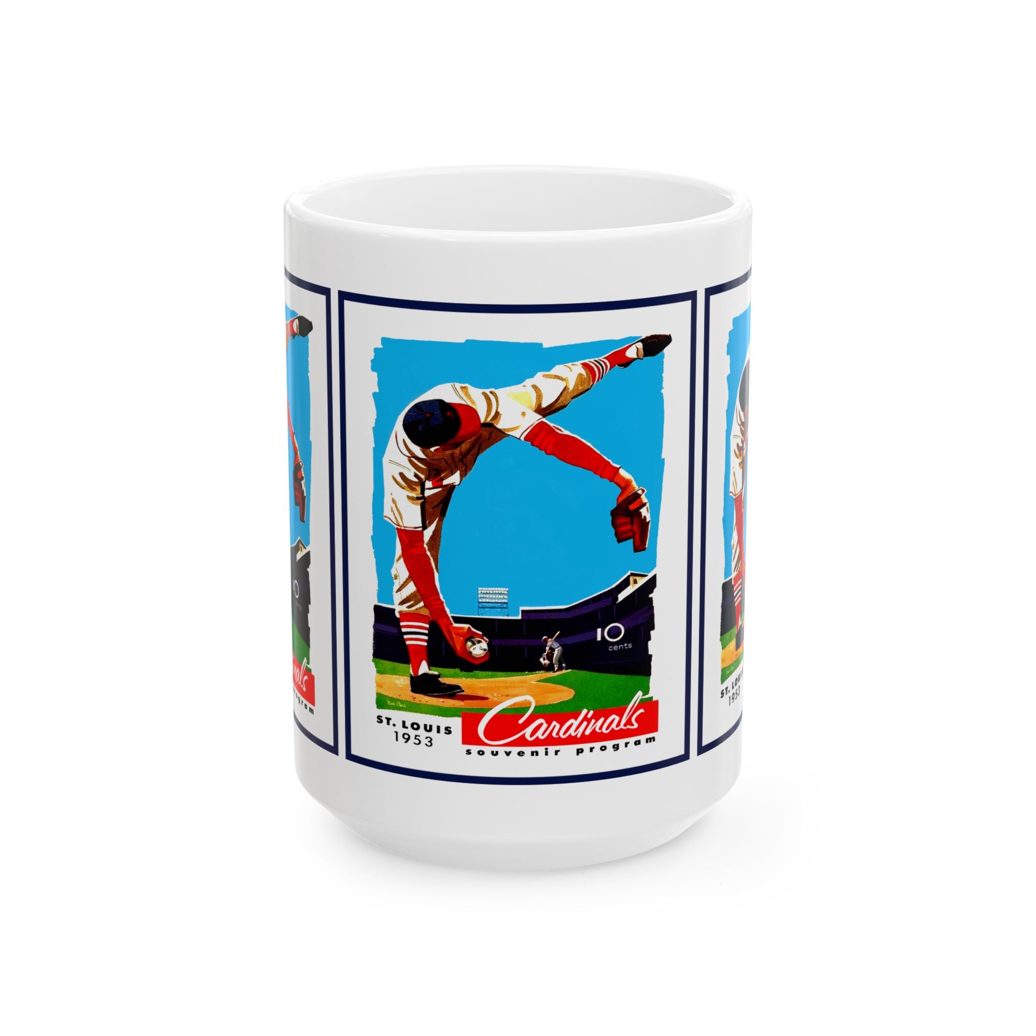 1953 St Louis Baseball Mug | Vintage Team Year Baseball Ceramic Mug 11oz and 15oz