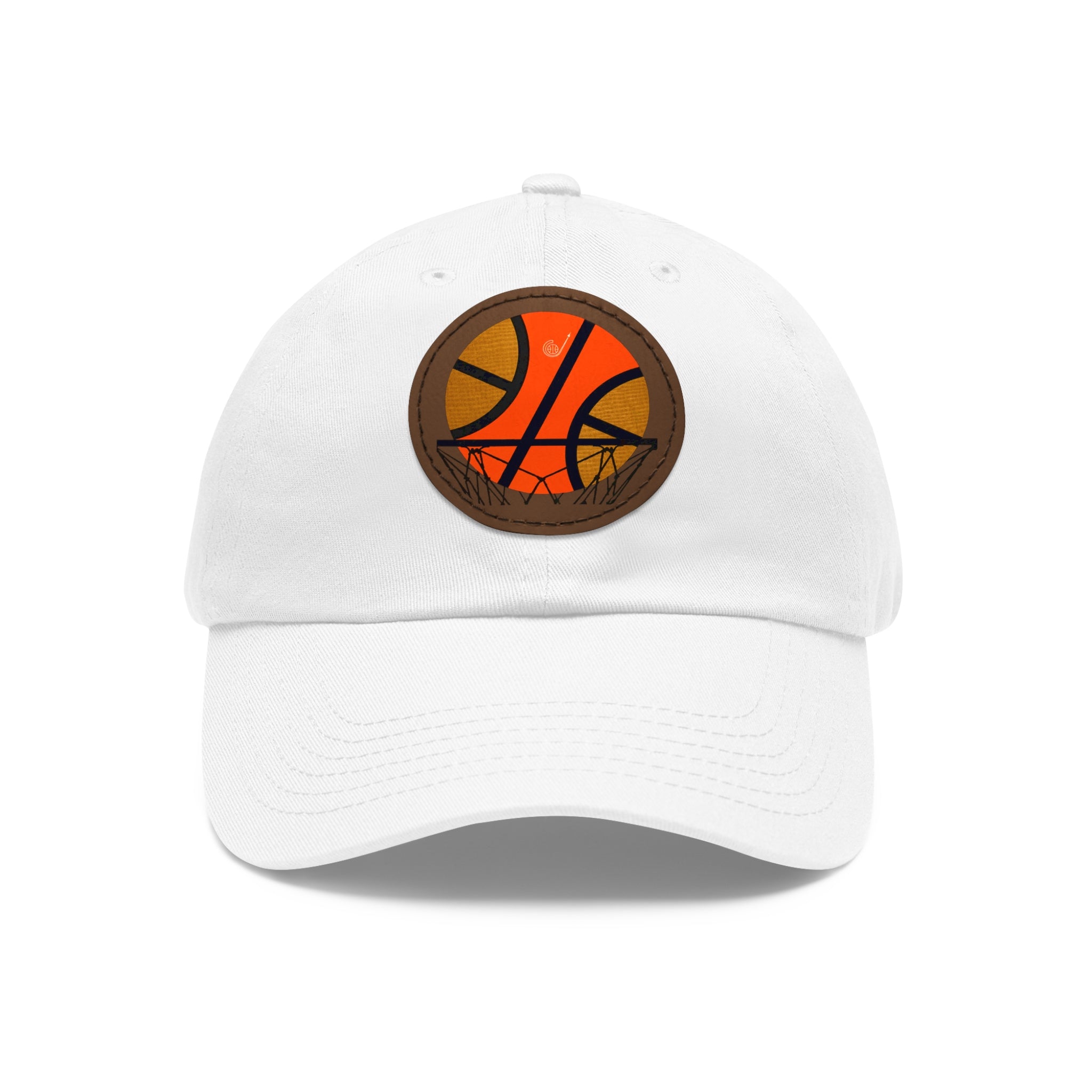 1967- 1968 Vintage Seattle Super Sonics Basketball - Dad Hat with Leather Patch (Round)
