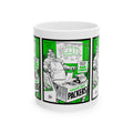1961 Vintage Green Bay Packers - Los Angeles Football Program Cover - Ceramic Mug, 11oz