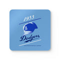 1955 Brooklyn Dodgers Baseball - Corkwood Coaster Set