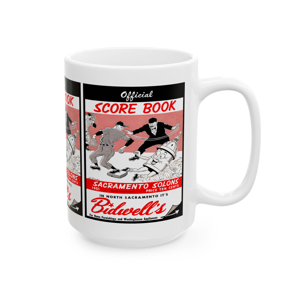 1951 Sacramento Solons Baseball Mug