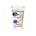 Mixing Glass, 16oz - 1954 Baseball World Series New York Giants - Cleveland, Retro Barware, Sports Memorabilia, Gift for Baseball Fans,