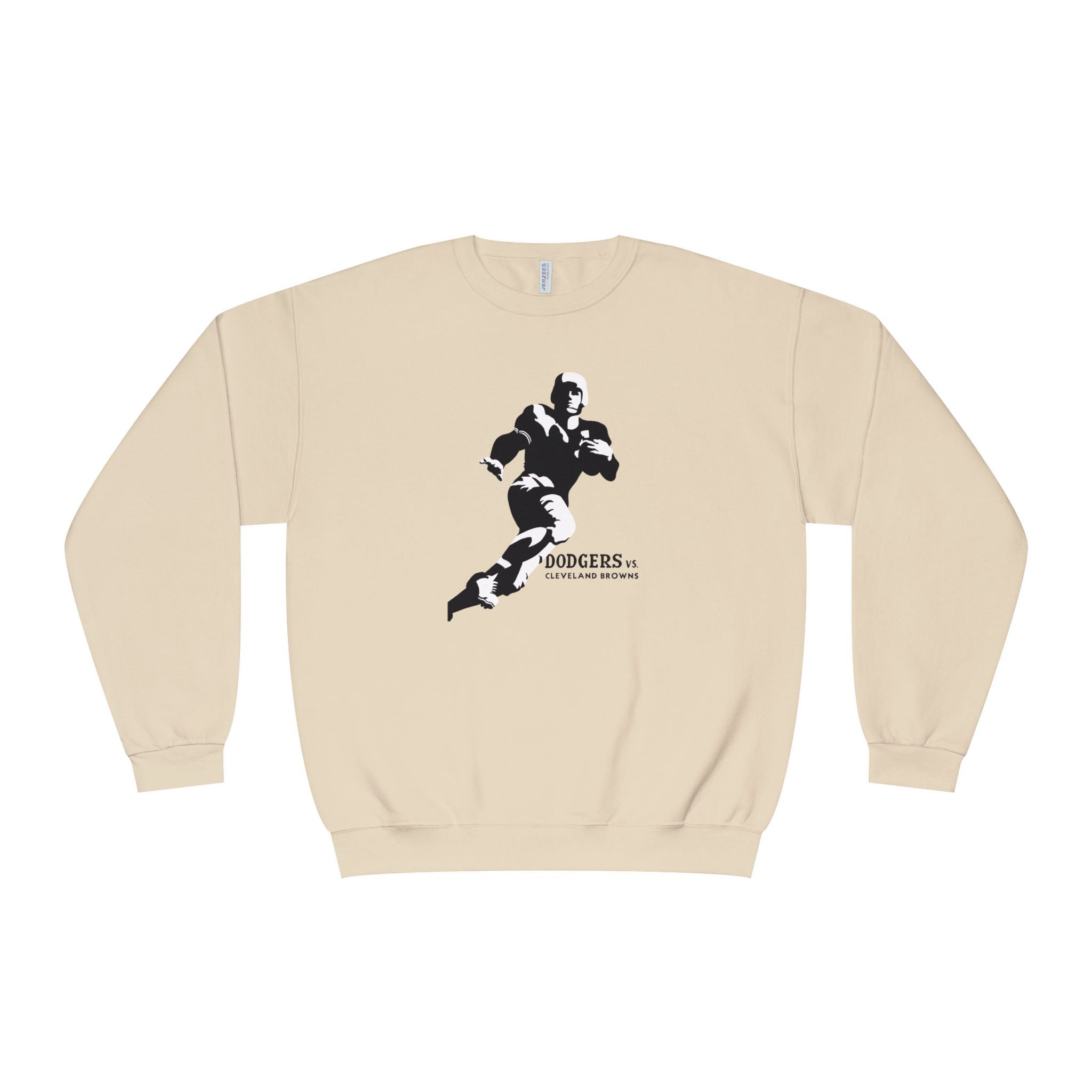1947 Vintage Brooklyn Dodgers - Cleveland Browns Football  - NuBlend® Crewneck Sweatshirt