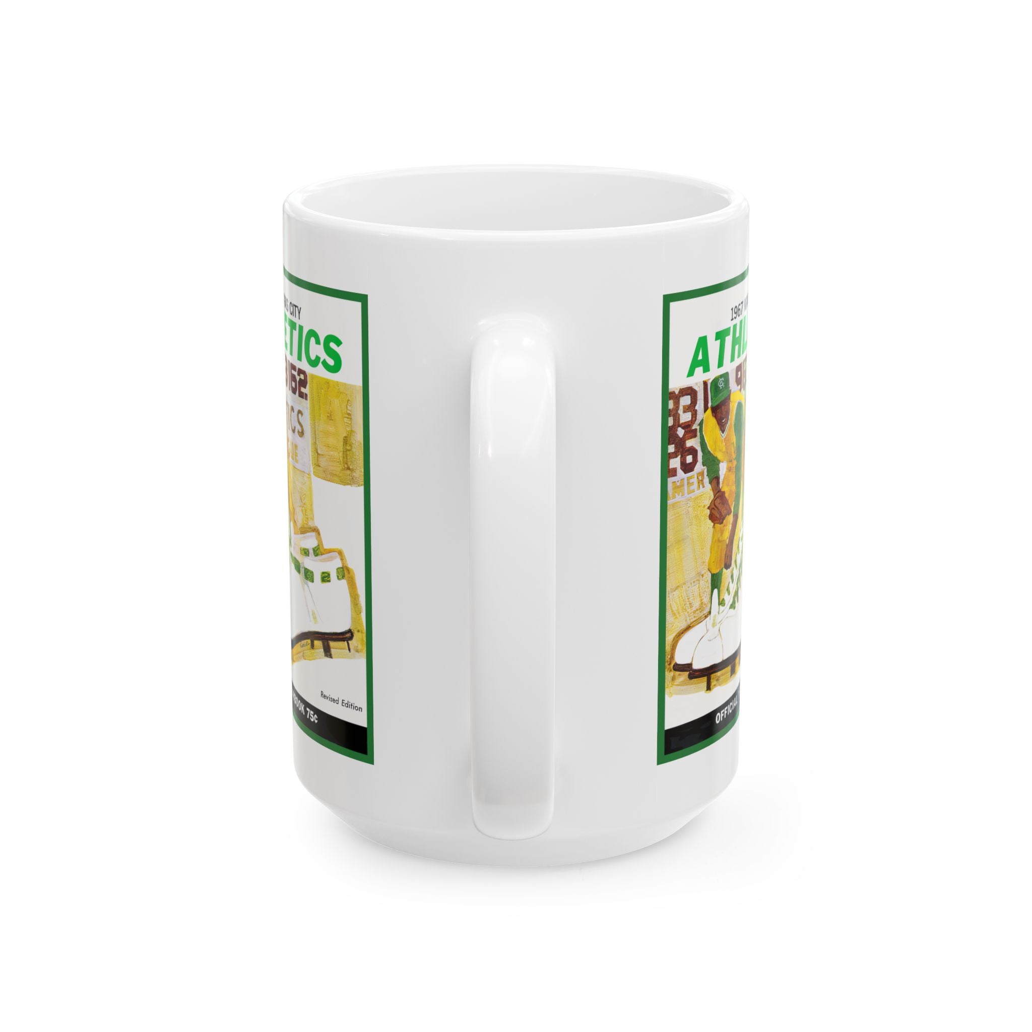 1967 Kansas City Athletics Baseball Mug | Retro Vintage Coffee Cup 11 oz and 15 oz