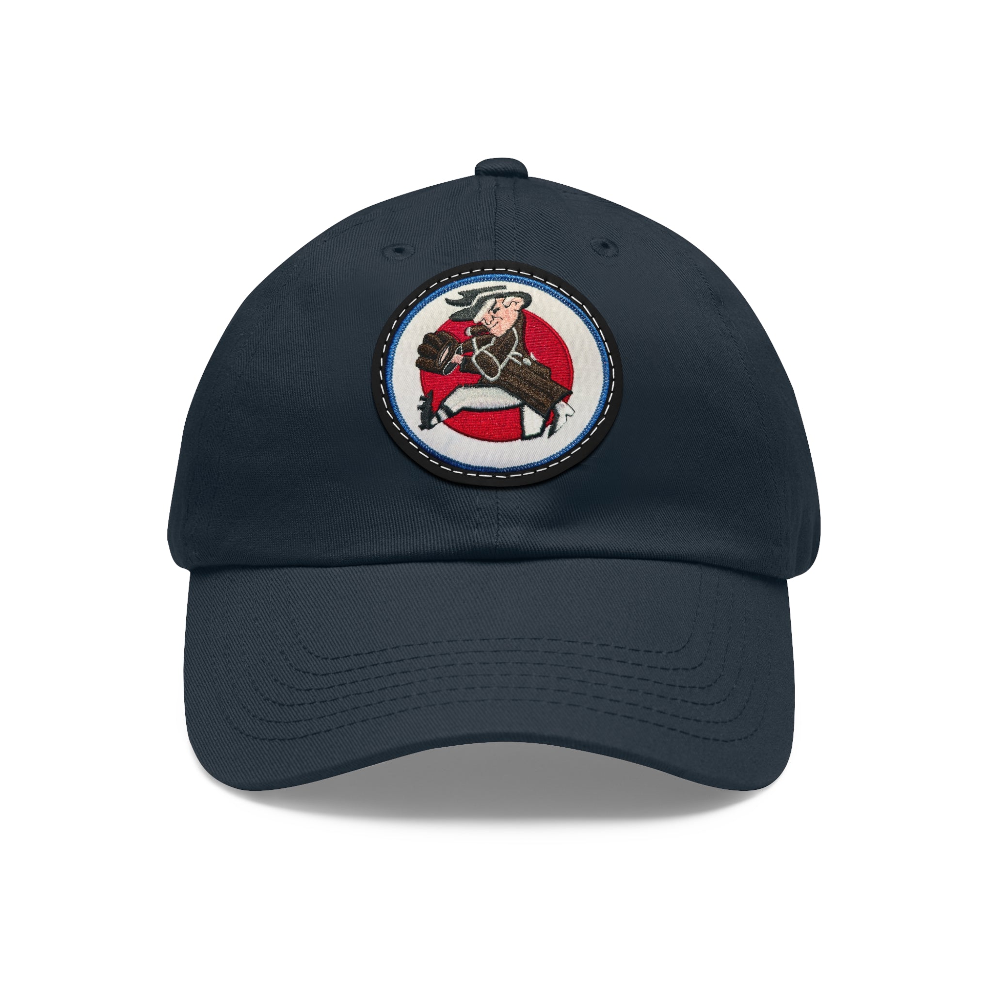 1960 Washington Senators Baseball Dad Hat with Round Leather Patch
