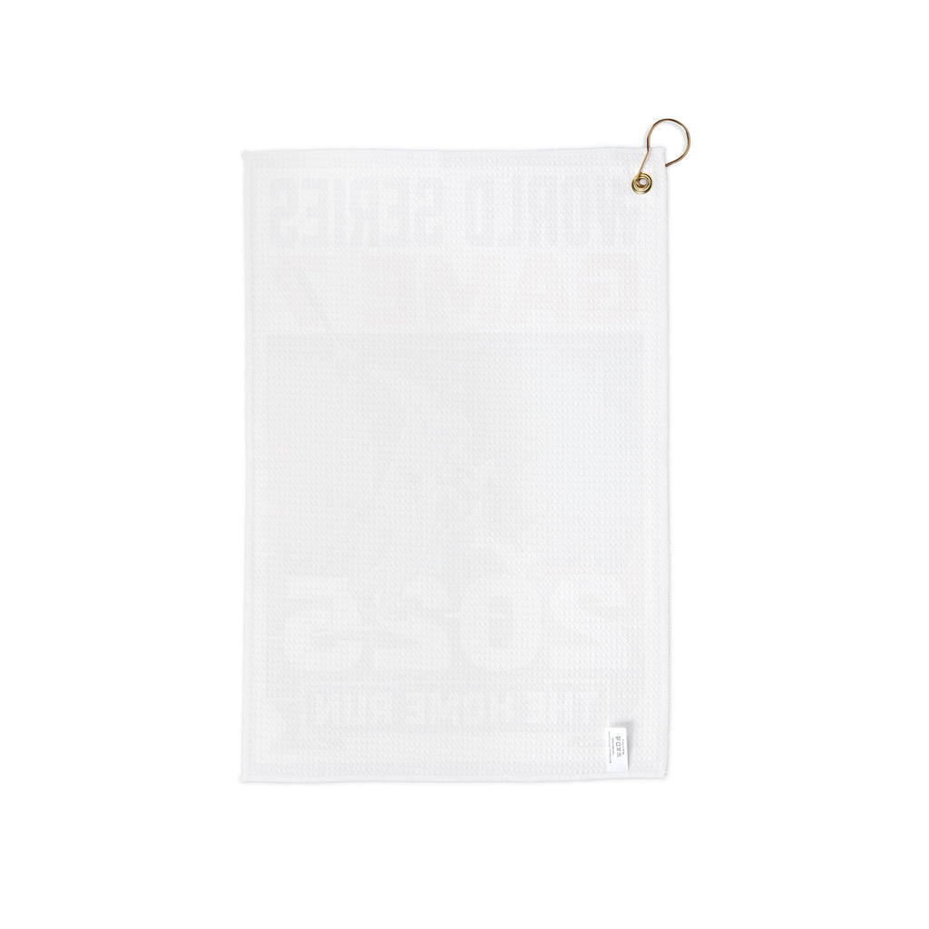 2025 Baseball World Series Game 7  Golf Towel — 'The Home Run' Baseball Golf Accessory