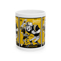 Ceramic Mug, 1964 San Diego Chargers Football Oakland Raiders, Coffee Cup, Sports Fan Gift, Vintage Football Memorabilia, Retro Design