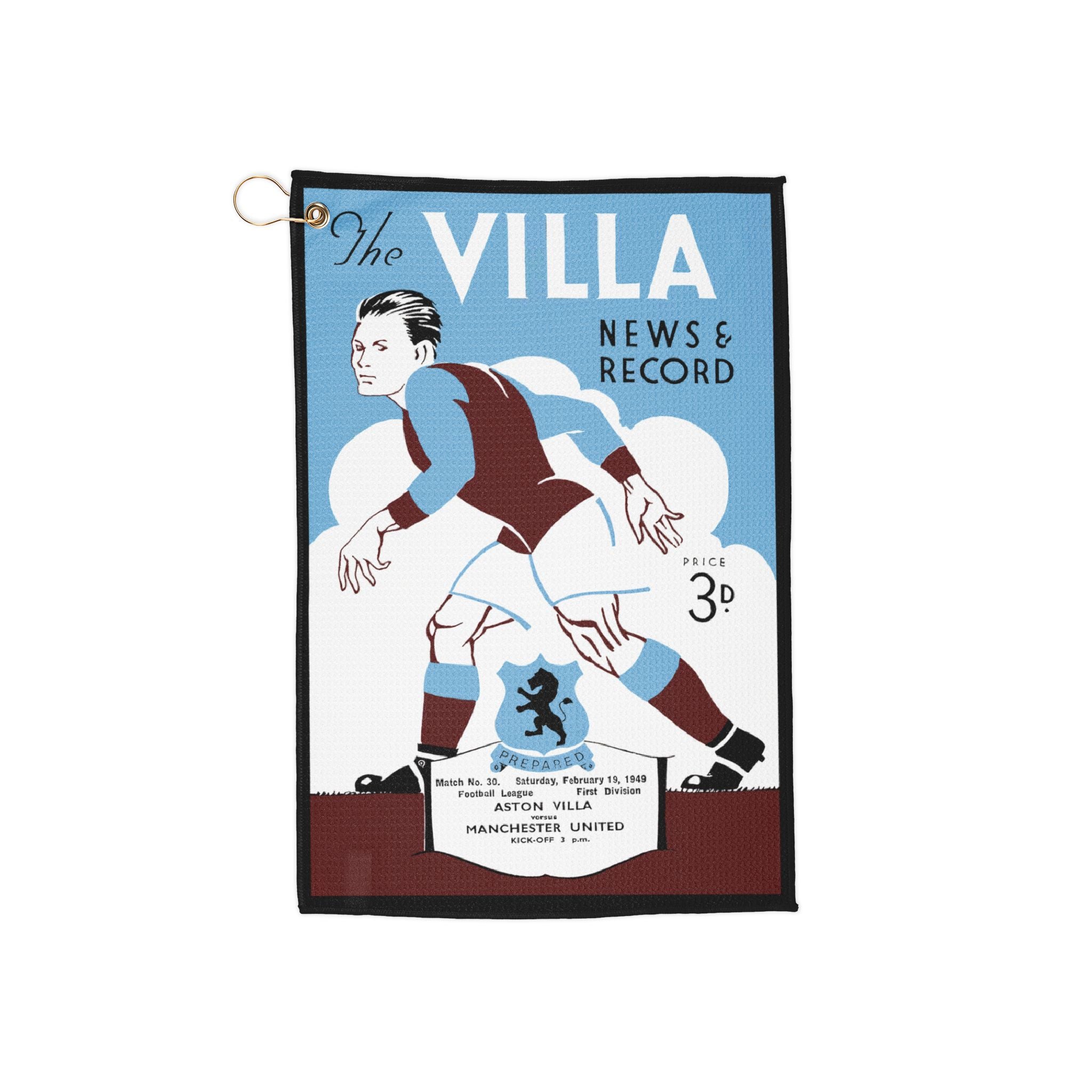 Golf Towels, Vintage Football Towel, Soccer Fans Gift, Sports Towels, Retro Soccer Towel, English Football Tea Towel